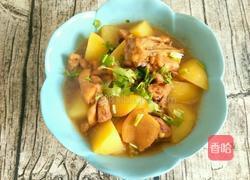 土豆炖鸡腿的做法图解7