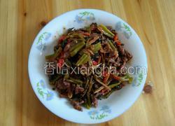 酸菜炒牛肉