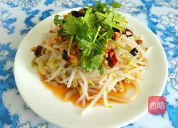凉拌绿豆芽的做法图解7