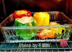 彩椒三文鱼焗饭盅的做法图解10