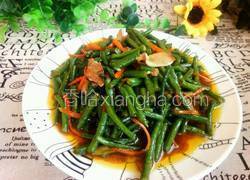 肉片炒豇豆角