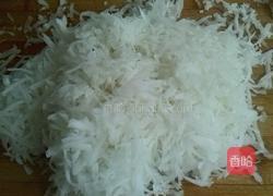 白萝卜虾米蒸饺的做法图解3
