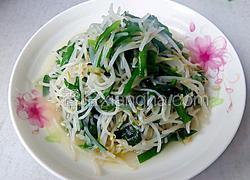 清炒韭菜绿豆芽