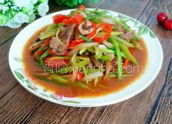 彩椒炒牛肉