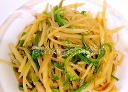 土豆炒青椒