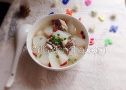 白萝卜排骨汤