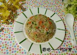 卷心菜肉末炒饭