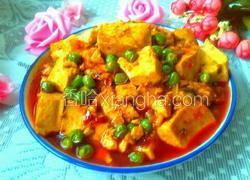 香辣青豆烧豆腐