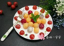 哈密瓜拼盘