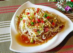 浇汁绿豆芽