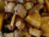 菠萝红烧肉