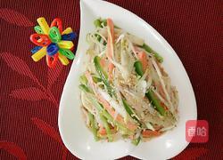 凉拌绿豆芽的做法图解7