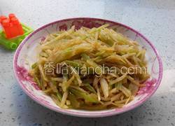 素炒芹菜土豆丝