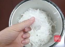 萝卜丝肉片鱿鱼粥的做法图解3