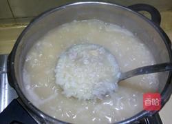 萝卜丝肉片鱿鱼粥的做法图解9