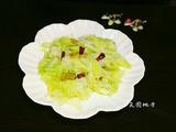 手撕卷心菜炒猪油渣