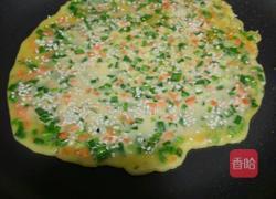 韭菜鸡蛋饼的做法图解9