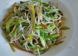 绿豆芽炒香菜