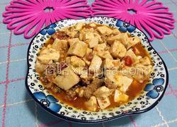 肉末烧豆腐