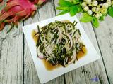 凉拌芽菜