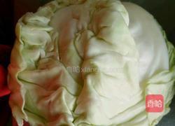 卷心菜鸡蛋虾皮馅饼的做法图解1