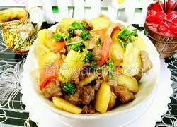 彩椒土豆烧牛肉