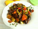 辣椒豆米炒鸡心的做法[图]