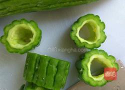 苦瓜酿肉的做法图解4