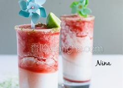 椰奶西瓜冻酸奶