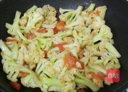 番茄菜花的做法图解5