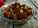 红烧肉炖土豆