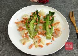 烟熏鲑鱼焗生菜的做法图解6