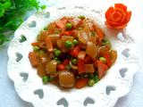 肉皮豌豆小炒