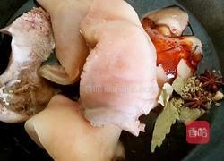 绿豆芽拌猪头肉的做法图解3