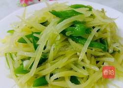 青椒土豆丝的做法图解8