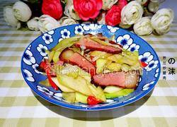 芥兰炒腊肉