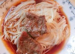 酱烧里脊猪排面