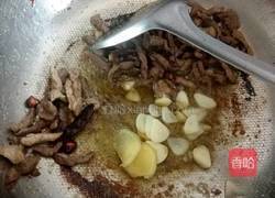 肉炒蒜苔的做法图解4