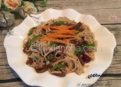 金针菇炒牛肉