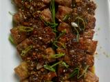 酱汁豆腐条