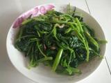 素炒空心菜