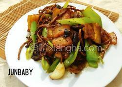 豉香茶树菇回锅肉