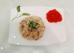 蕃茄鸡蛋肉丝炒饭