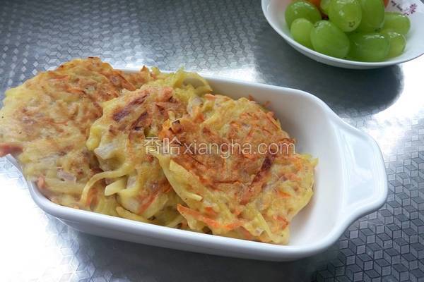 胡萝卜土豆饼