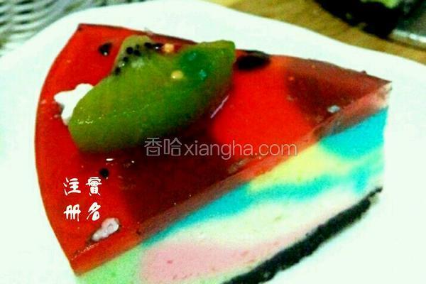 彩虹慕斯蛋糕(6寸)
