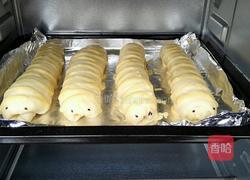 夹馅毛毛虫面包的做法图解18