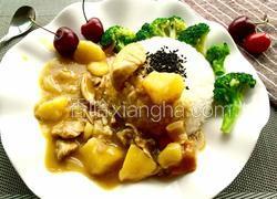 咖喱鸡肉饭