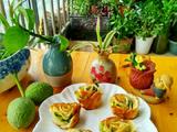 玫瑰花煎饺