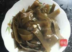 炒海带的做法图解5