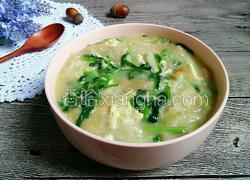 油条小青菜鸡蛋汤